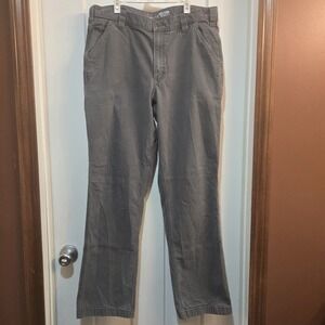 Carhartt Mens Jeans Relaxed Fit 36x34 Gray - Workwear